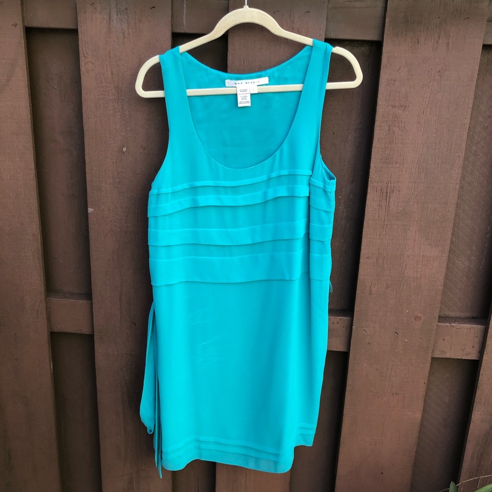 Turquoise / Blue Max Studio Large dress